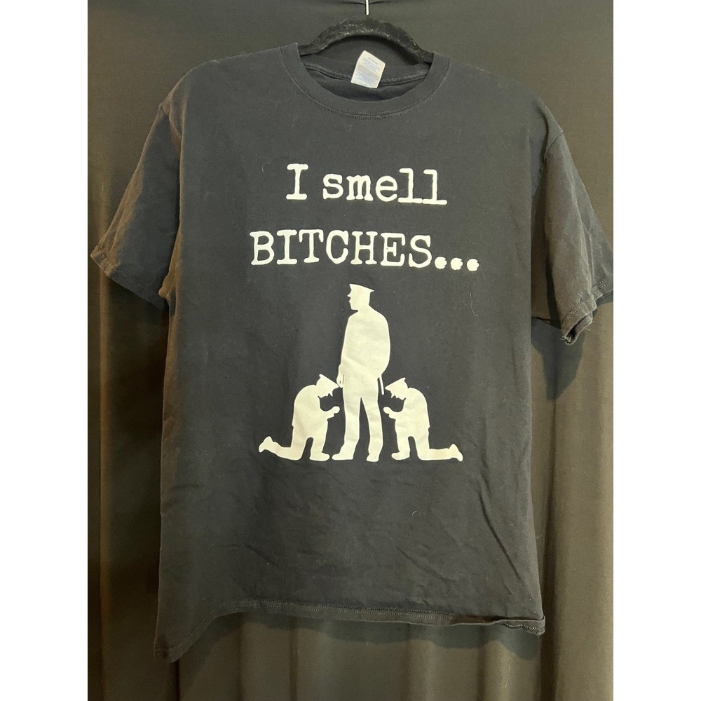 Men's Anti-Police Activist T Shirt‎ Size L
